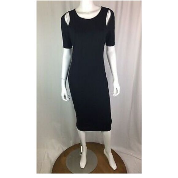 Fabletics Eva Midi Cutout Bodycon Dress Sz. Med. 8 - Picture 7 of 11